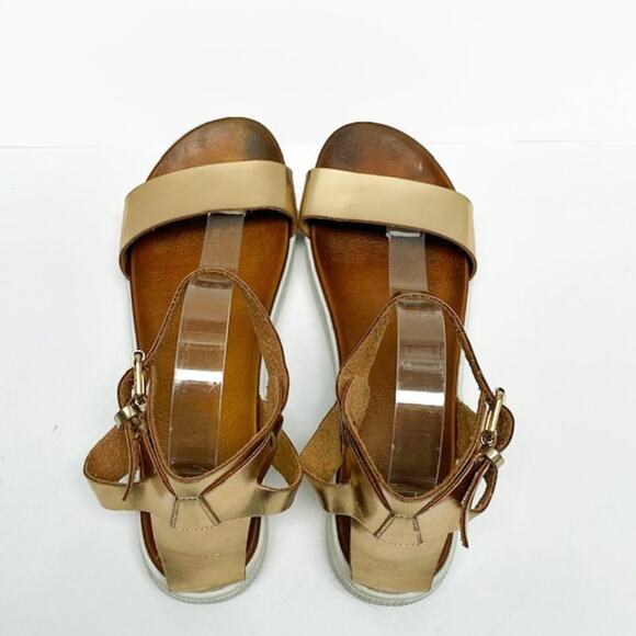 ALTAR'D STATE Metallic Ankle Strap Platform Sandal | 10 - Picture 4 of 6